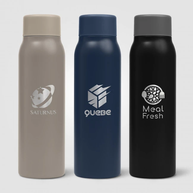 Breeze Recycled Stainless Steel Carbonated Bottle 590ml