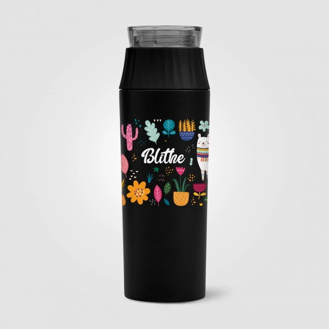 Majesty Recycled Stainless Steel Leakproof Lid Bottle 590ml