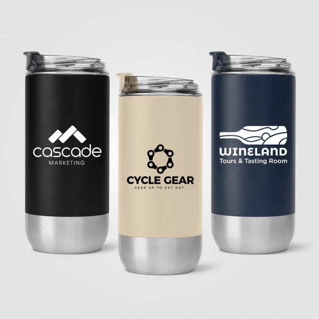 Glacier 475ml Double-Wall Recycled Stainless Steel Tumbler