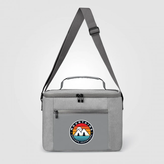 City Pack 600D rPET Zippered Cooler Bag 10L