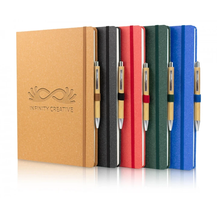 A4 Recycled Paper Envirobook & Pen Set