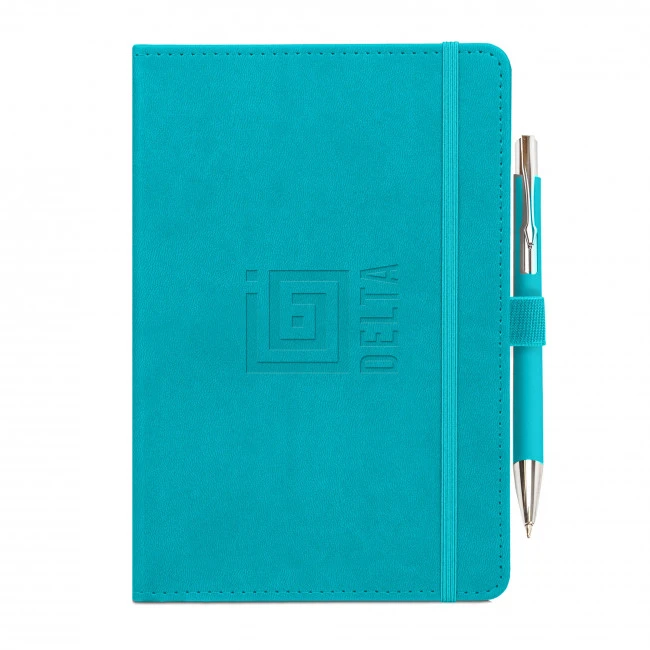 Luxury Italian Style A5 Moretti Notebook & Pen Set