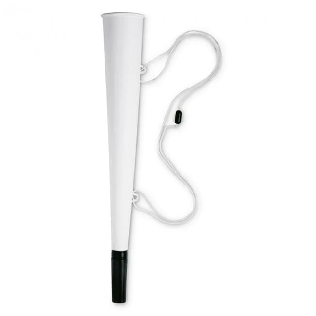 Stadium horn with cord