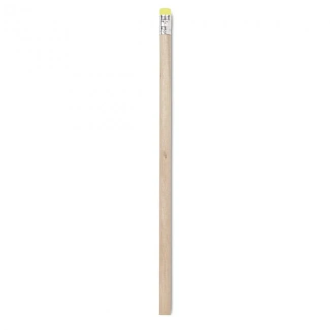 Pencil with eraser