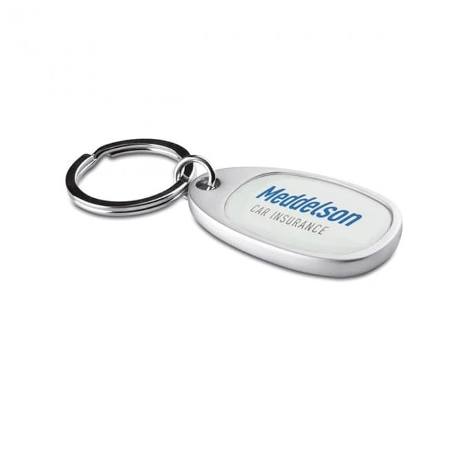 Metal key ring for doming