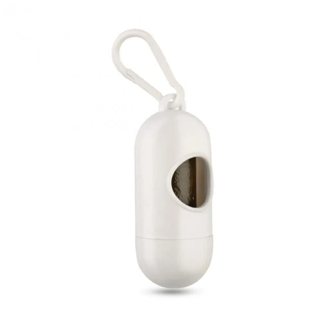 Container for Pet Bag With Hook
