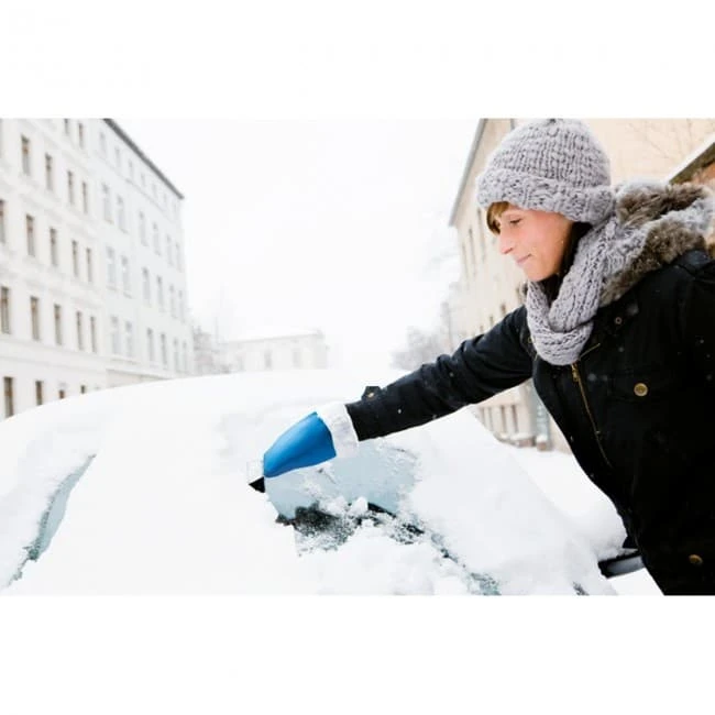 Car Ice Scraper With Mitten