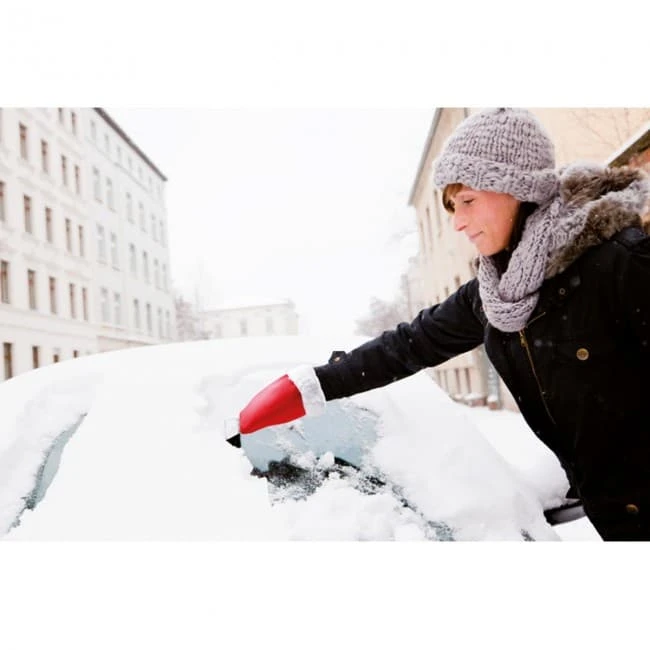 Car Ice Scraper With Mitten