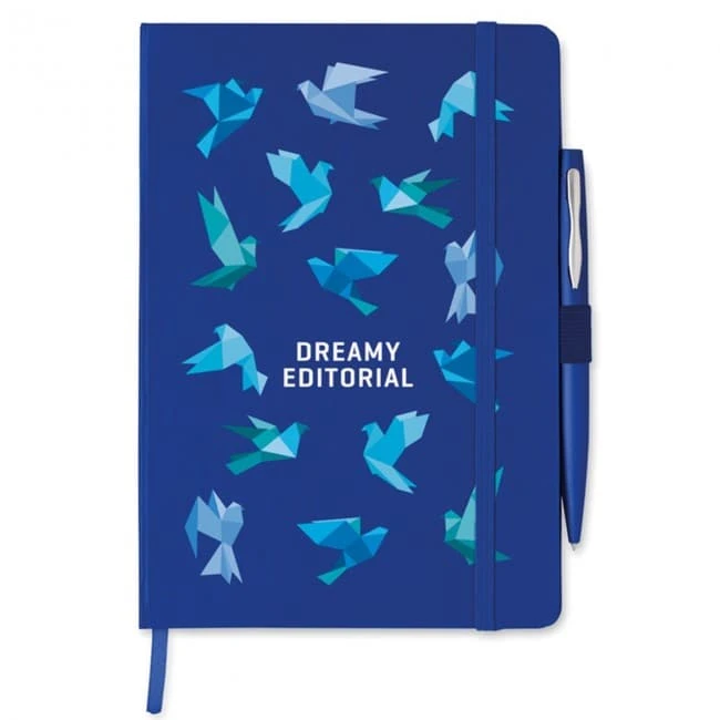 A5 Notebook With Pen 72 Lined
