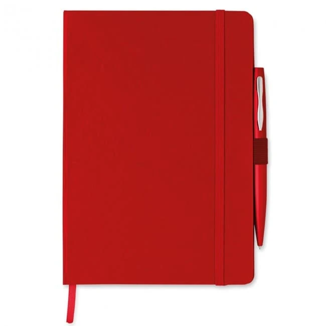 A5 Notebook With Pen 72 Lined