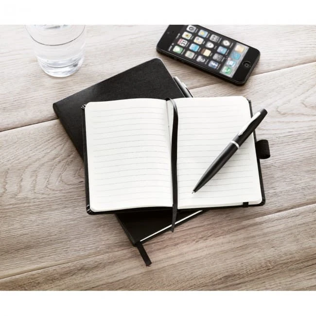 A6 Notebook With Pen 72 Lined