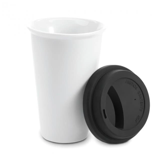 Double wall travel cup