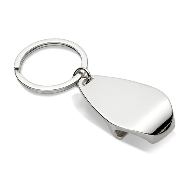 Metal Bottle Opener Keyring