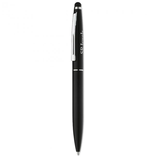 Twist Type Pen With Stylus Top