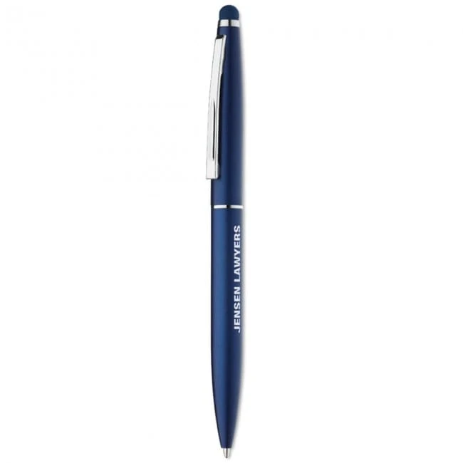 Twist Type Pen With Stylus Top