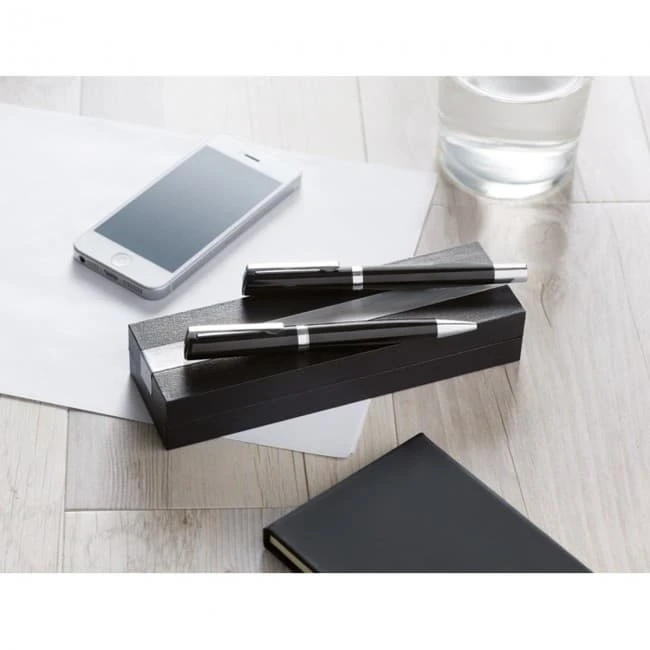 Twist Pen & Roller Pen In Paper Box
