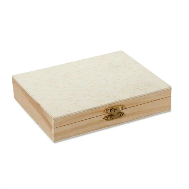 Painting Set In Wooden Box