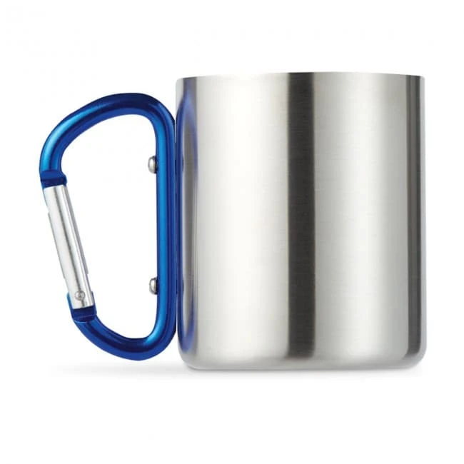 Metal Mug & Carabiner Handle
