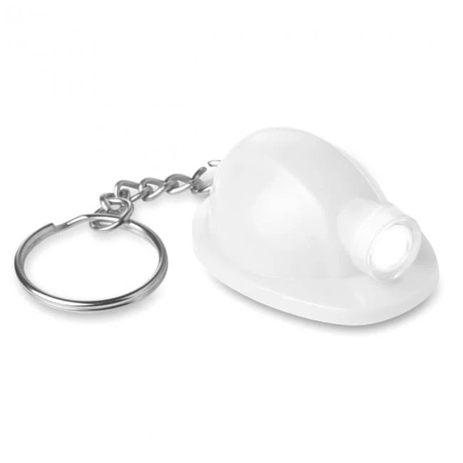 Key ring with torch