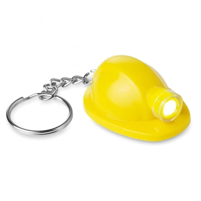 Key ring with torch