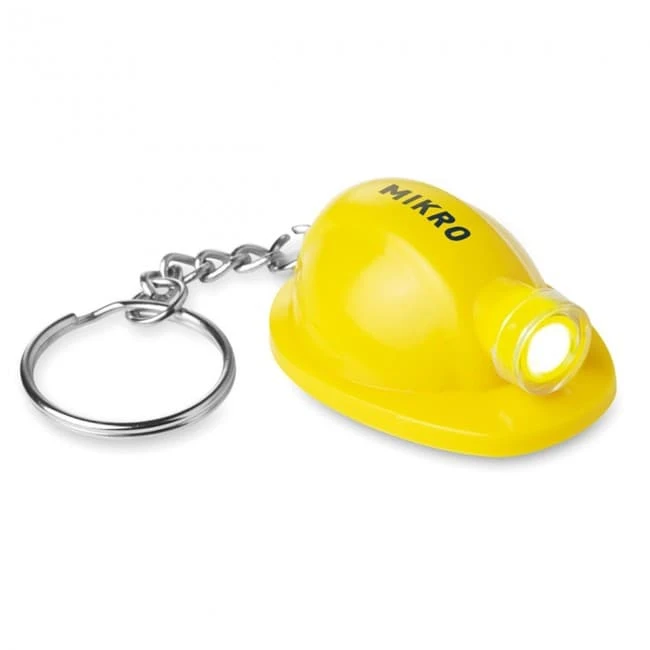 Key ring with torch
