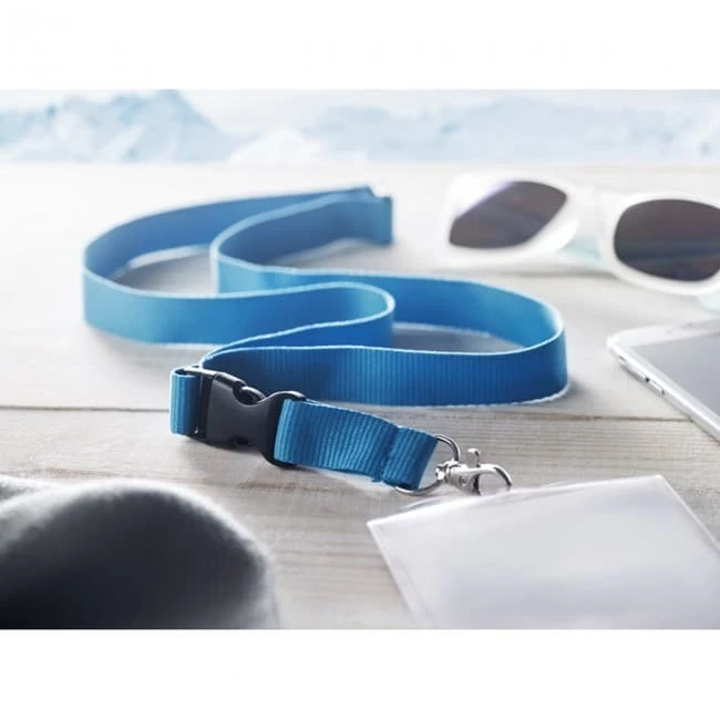 Lanyard With Hook & Buckle 20mm