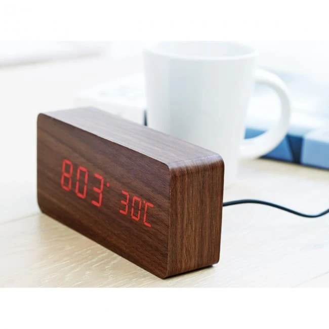 LED clock in MDF