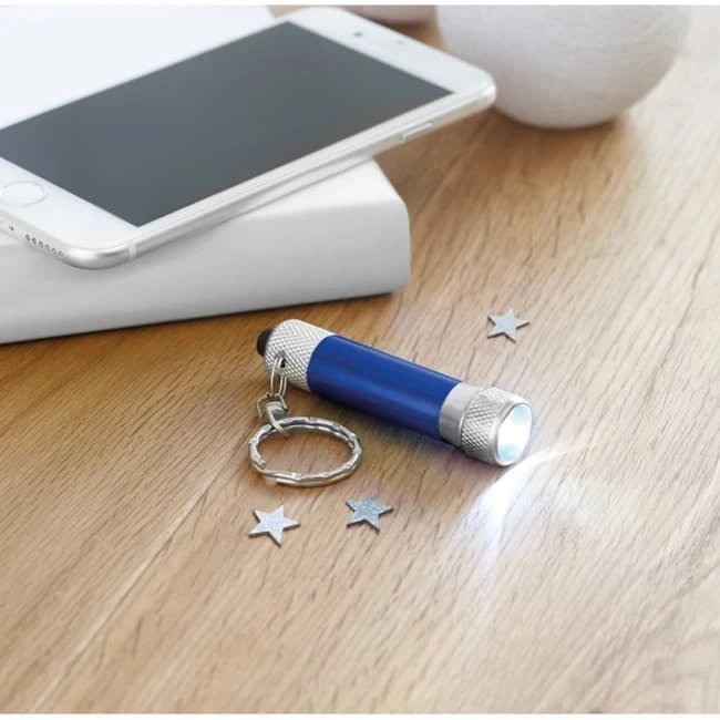 Aluminium Torch Keyring