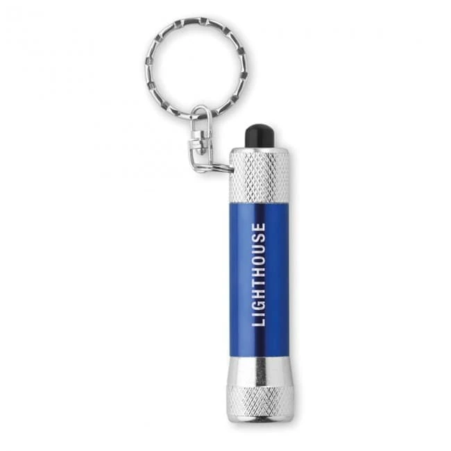 Aluminium Torch Keyring