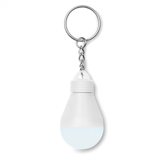 Light bulb key ring