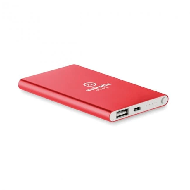 Flat Power Bank 4000mAh