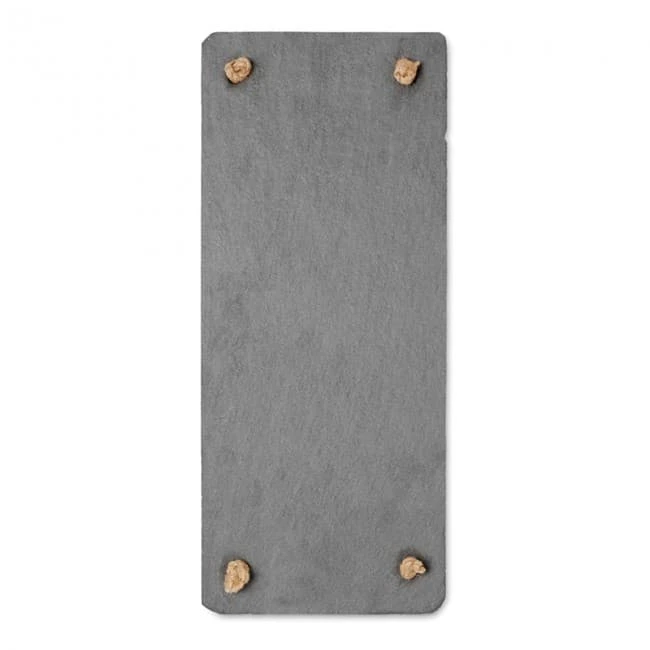 Slate cheeseboard with 2 kniv