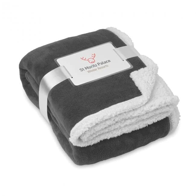Coral Fleece Sherpa Blanket