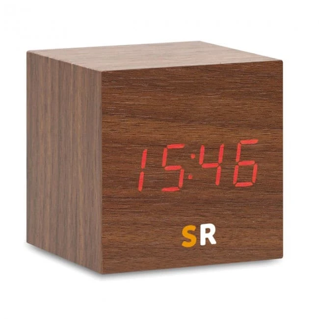LED clock in MDF