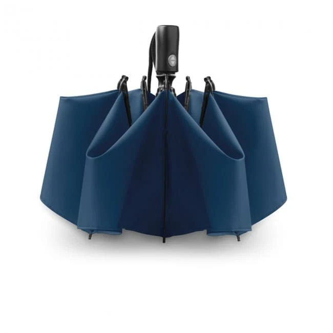 Foldable reversible umbrella
