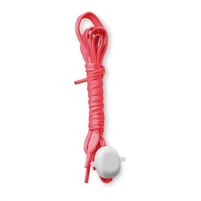 Nylon shoelaces with light