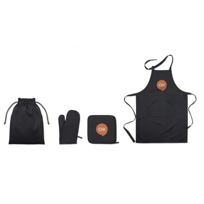 Kitchen set in cotton