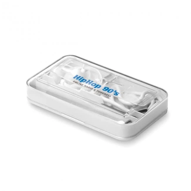 Travel set with earphones
