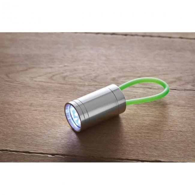 Aluminium torch glow in dark