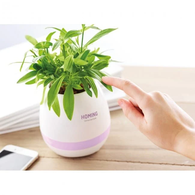 Bluetooth speaker flower pot