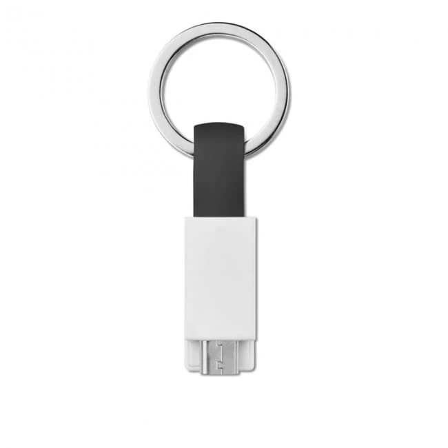 Key ring micro USB cable