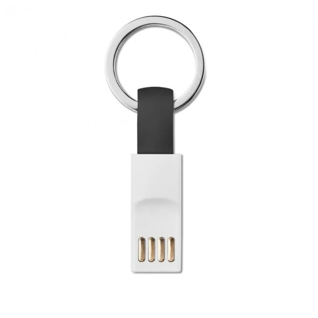 Key ring micro USB cable