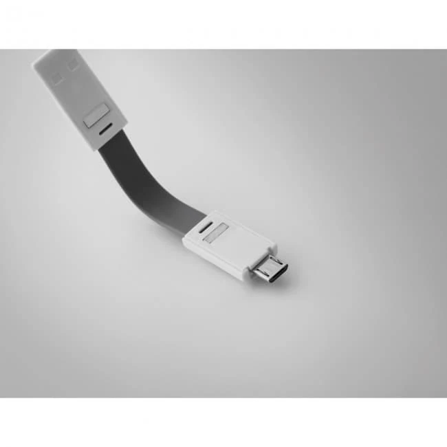 Key ring micro USB cable