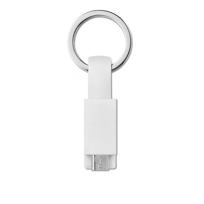 Key ring micro USB cable