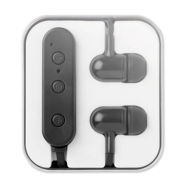 Bluetooth earphones in box