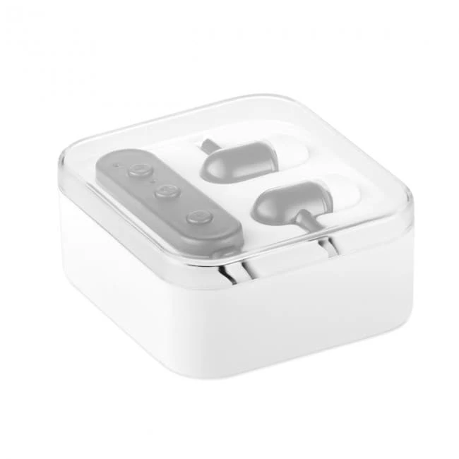 Bluetooth earphones in box