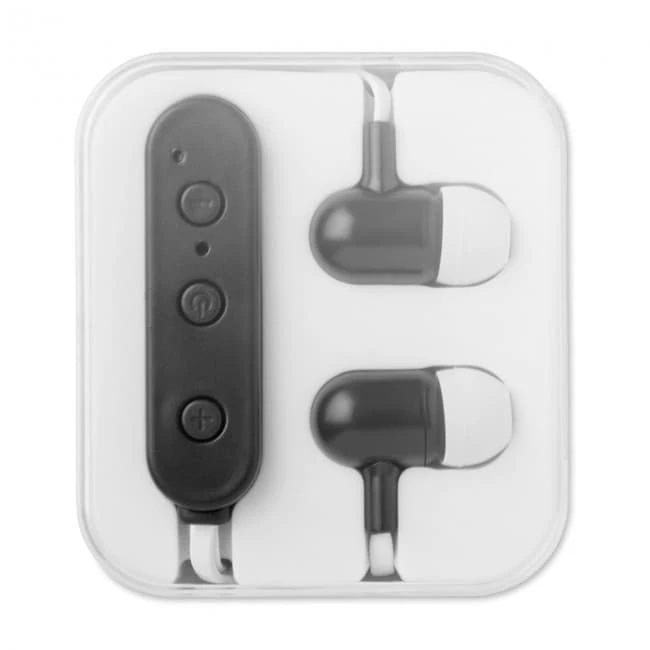 Bluetooth earphones in box