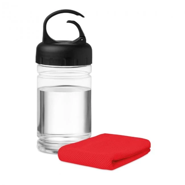 Cooling Towel In PET Bottle