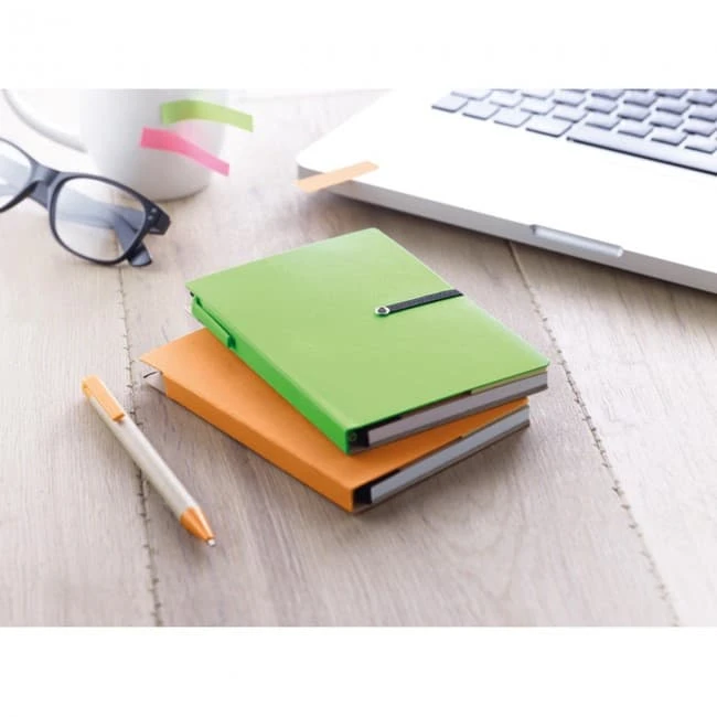 Notebook With Pen & Memo Pad