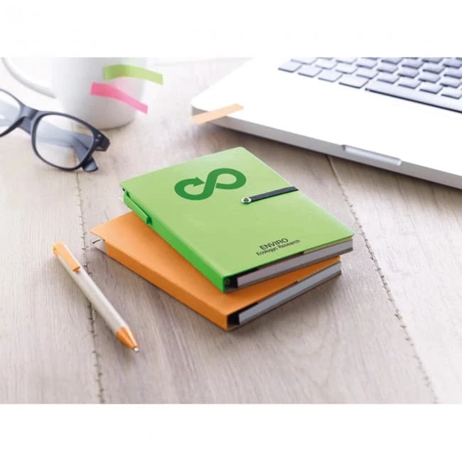 Notebook With Pen & Memo Pad
